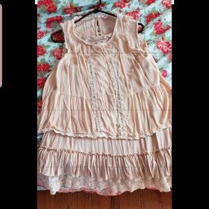 Tank top with tunic under